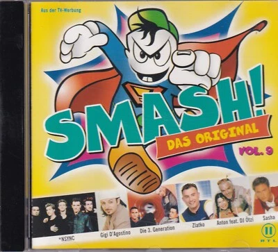 Smash - Das Original Vol. 9 -Zlatko, Sasha, Ayman u.a. -CD-1152- near mint - Bild 1 von 2