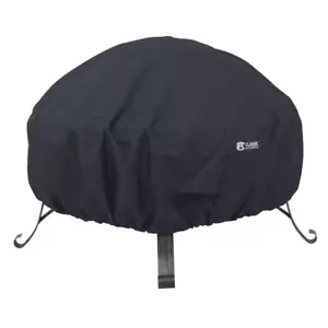 Small Round Fire Pit Cover NEW Weatherproof Outdoor Patio Protection - Picture 1 of 12