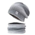 Ear Protection Knitted Cap Scarf Two-piece Set Winter Hat Beanies Caps Wool Hat