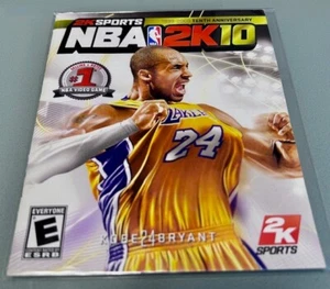 NBA 2K10 Playstation 3 Manual - Picture 1 of 2