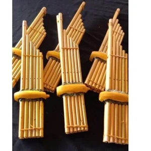 Thai Khaen Instrument Bamboo Isan Mouth Organ Musical Traditional Beginner Kids - Picture 1 of 8