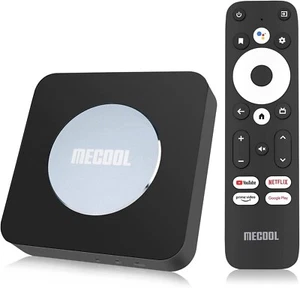 MECOOL KM2 Plus Android 11 TV Box 2G 16G Chromecast Netflix Certified Prime WiFi - Picture 1 of 10