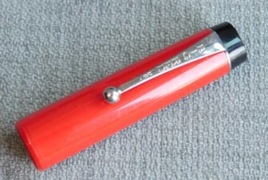 Vintage Parker Pen Big Red Cap Red #2249 - Picture 1 of 5