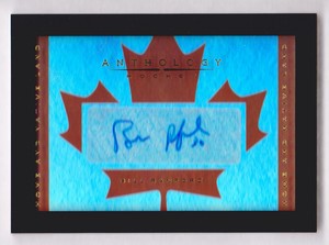 2015-16 Panini Anthology Home and Native Land Auto #HNL-22 Bill Ranford 100/230