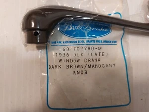 1936 Ford Deluxe Window crank, 68-702780-B, 68-7023342-C - Picture 1 of 6