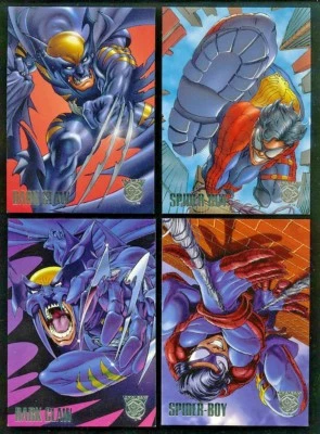 AMALGAM PREVIEW /PROMO CARDS   1996  SINGLES OR SET BY FLEER SKYBOX CHOOSE - Image 1 of 3