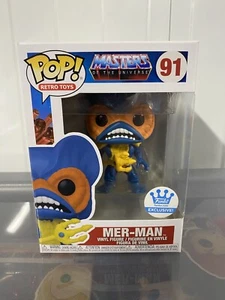 Master Of The Universe Mer-Man Funko Pop! Vinyl #91 Exclusive (+protector) - Picture 1 of 6