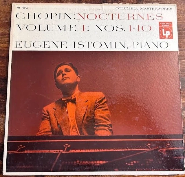 COLUMBIA ML 5054/5 *6-EYE* CHOPIN NOCTURNES VOL 1 & 2 NOS 1-19 *EUGENE ISTOMIN* Foto 1 de 4