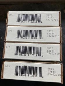 2010 P&D LINCOLN CENT TWO ROLL SET LP5- 4 US MINT SEALED BOXES - Picture 1 of 1