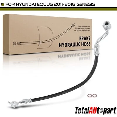 New Brake Hydraulic Hose for Hyundai Genesis 2009-2014 Equus 2011-2016 Rear Left - Image 1 of 4