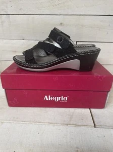 Alegria Loti Glitteroti Platform Sandals Size 39 Glitter Fast Ship - Picture 1 of 15