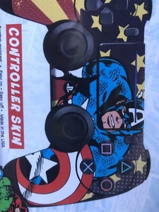 Recubrimiento de controlador de Marvel Comics PS4 - Capitán América - Piel de engranaje de controlador - Imagen 1 de 3