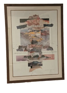 Joanne Miller Rafferty / Memoria melodía contemporánea americana enmarcada 40x30 firmada - Imagen 1 de 10