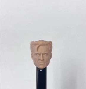 Cabeza esculpida 1:4 Wolverine Logan Hugh Jackman para cuerpo de figura de acción masculina de 18" - Imagen 1 de 6
