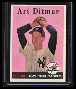 Art Ditmar 1958 Topps #354  New York Yankees