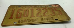 VINTAGE 1975 Florida license plate 16D12235 - Picture 1 of 6