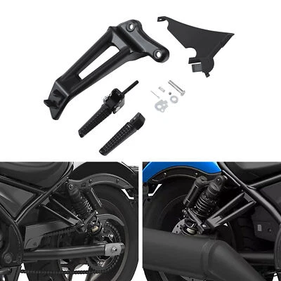 estriberas y soportes traseros para pasajero aptos para Honda Rebel 1100 CMX1100 2021-2025 Foto 1 de 4