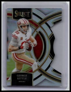 2023 Panini Select #153 George Kittle Silver Prizms Die Cuts - Picture 1 of 2