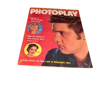1957 JULI PHOTOPLAY MAGAZIN - ELVIS PRESLEY VORDERSEITE - E 3495 - Bild 1 von 10
