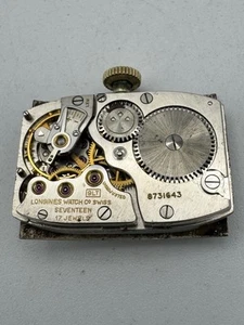 Vintage Longines 9LT Men’s Wristwatch Movement - Runs - Picture 1 of 6