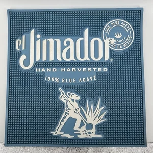 El Jimador Blue Agave  16.5” Square Rubber Bar Mat - Picture 1 of 6