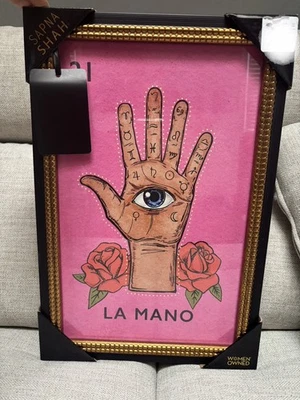 Arte de pared La Mano de Sapna Shah impresión de lotería de 12 X 18 pulgadas Foto 1 de 3