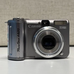 Canon PowerShot A620 7.1 MP 4x Opt Zoom Compact Digital Camera- For Parts - Photo 1/10