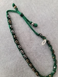 M Cohen Skulls bracelet .925 Silver - Picture 1 of 8