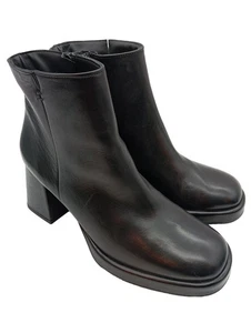 PAUL GREEN Botas con cremallera Mujeres Botines Talla EU 39 negro look casual - Imagen 1 de 5