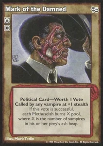 Mark of the Damned [AH set] - VTES card - Imagen 1 de 2
