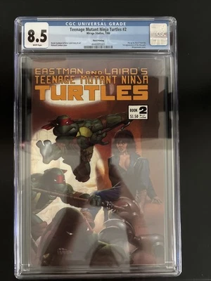 CGC 8.5 Teenage Mutant Ninja Turtles #2 3rd Print (Mirage Studios 1986) - Image 1 of 2