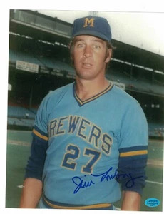 Jim Lonborg Milwaukee Brewers Signed 8x10 Baseball Photo W/Our COA LML56 - Picture 1 of 1