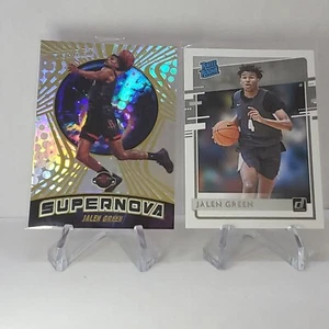 Jalen Green 2022 Revolution Supernova Rare Holofoil SP RC +RATED ROOKIE Rockets - Bild 1 von 4