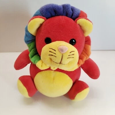 Vintage Braun Thermoscan Gund Lion Plush Chime Baby Rattle Toy Stuffed Animal(3) - Image 1 of 4