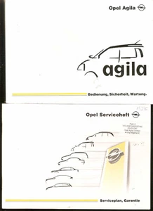 Betriebsanleitung OPEL agila Bedienungsanleitung Handbuch 1/2002 + Serviceheft - Bild 1 von 1