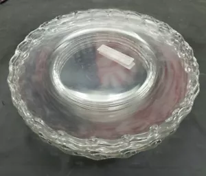 Un (1) Plato de ensalada transparente de cristalería Fostoria Century de 7 1/4" ENVÍO RÁPIDO - Imagen 1 de 4