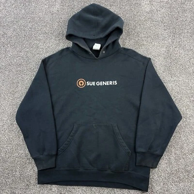 Vintage Sue Generis Hoodie Mens Large Black Pop Punk Music Dropping Daylight - Image 1 of 4