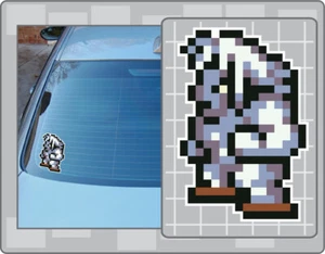 Umaro aus Final Fantasy VI Vinyl Aufkleber #2 Auto Laptop Sprite Sticker - Bild 1 von 1
