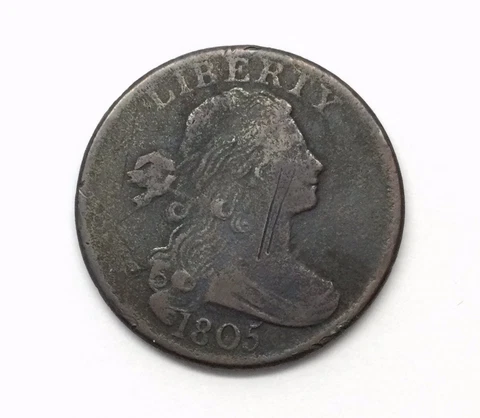 1805 Draped Bust Large Cent Cover