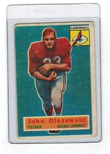 1956 Topps John Olszewski Chicago Cardinals #106 Football Trading Card  - Picture 1 of 2