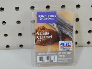 Better Homes & Gardens Scented Wax Cubes 2.5oz-Vanilla Caramel Spice-NEW - Bild 1 von 1