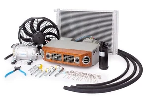 Universal Underdash Air Conditioning KIT 406Walnut-100 A/C Quck Fit Elec Comp - Picture 1 of 10