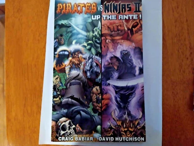 Piratas Vs Ninjas II Up The Ante Trade libro de bolsillo novela gráfica apmanga prensa Foto 1 de 3
