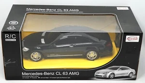 RASTAR Mercedez-Benz CL 63 AMG R/C 1:24 Daimler Licensed Black Car Model. NEW. - Picture 1 of 2