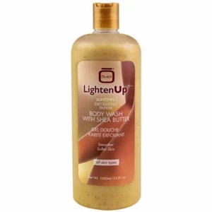 Gel Doccia Esfoliante LightenUp 1000ml Burro di Karitè Lozione Gel Doccia - Foto 1 di 1