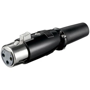Goobay 2 Piece Mikrofonkupplungen 3-polig Mettal Black - Zdjęcie 1 z 2