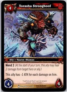 World of Warcraft Kartenspiel Torashu Stronghoof 143/220 Icecrown CCG TCG WOW - Bild 1 von 1