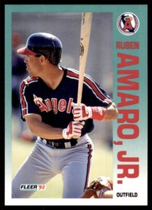 1992 Fleer Ruben Amaro, Jr. Baseball Cards #52