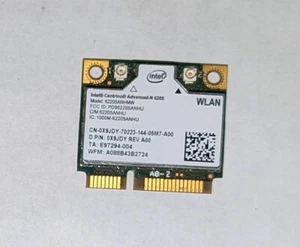 SCHEDA RETE INTEL CENTRINO ADVANCED-N 6205 WIFI HMW HALF MINI PCIe 802.11a/b/g/n - Photo 1/2