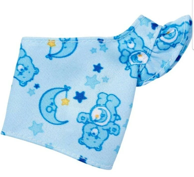 2017 Mattel Barbie Care Bears Bedtime Bear One Shoulder Crooped Shirt Blue